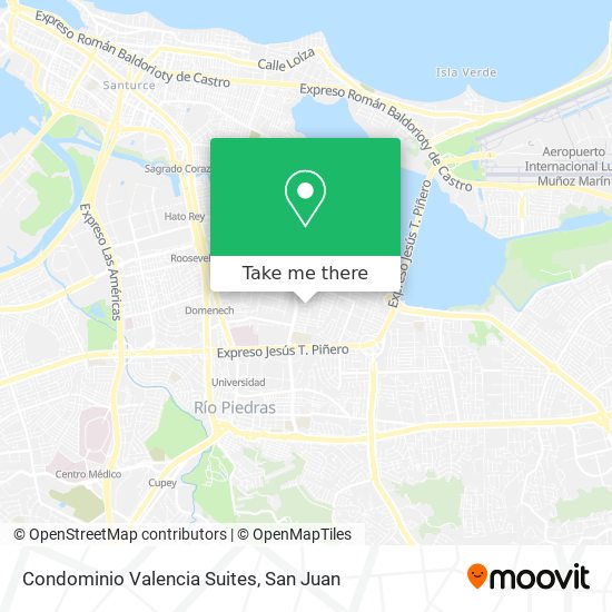 Condominio Valencia Suites map