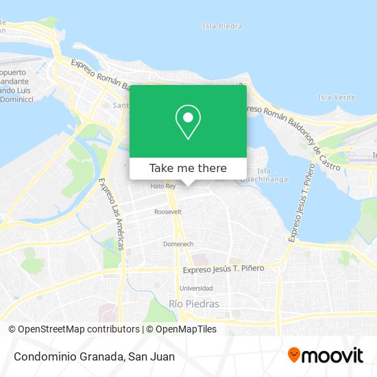 Condominio Granada map