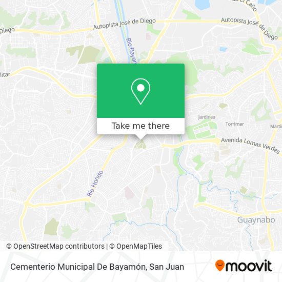 Cementerio Municipal De Bayamón map