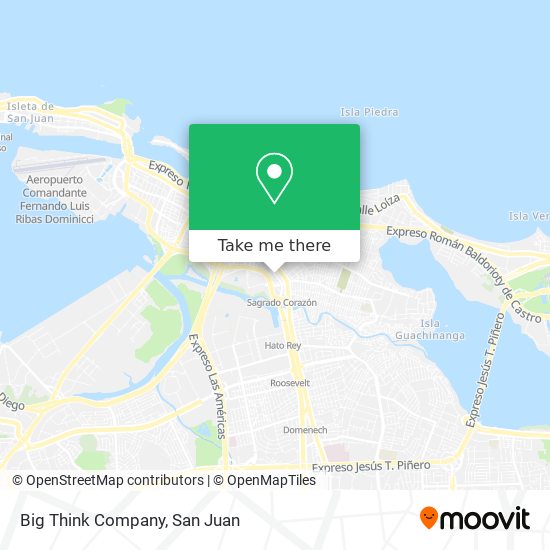 Big Think Company map