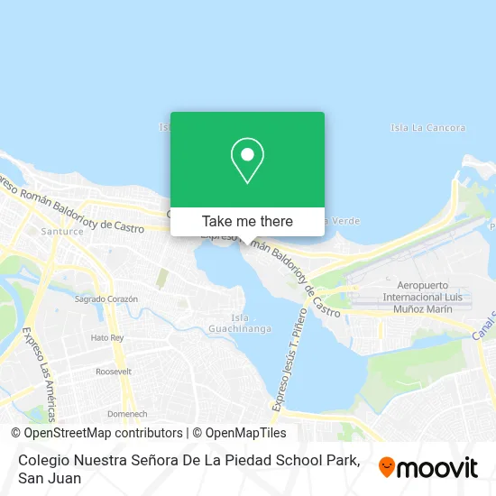 Colegio Nuestra Señora De La Piedad School Park map