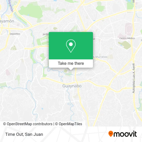 Time Out map