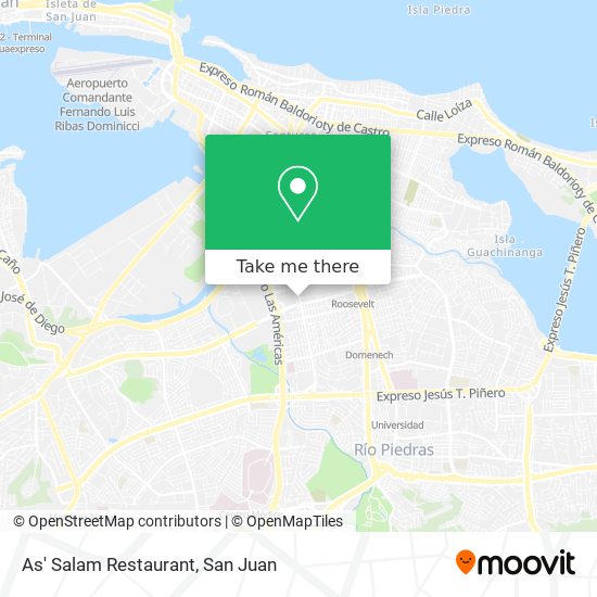 As' Salam Restaurant map