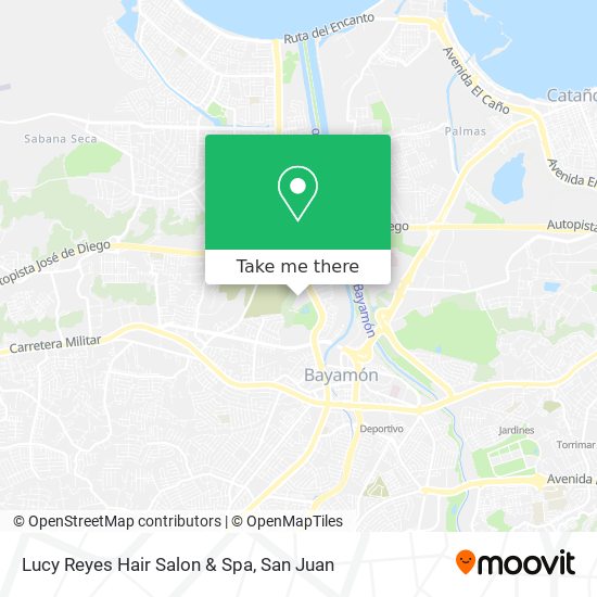 Lucy Reyes Hair Salon & Spa map