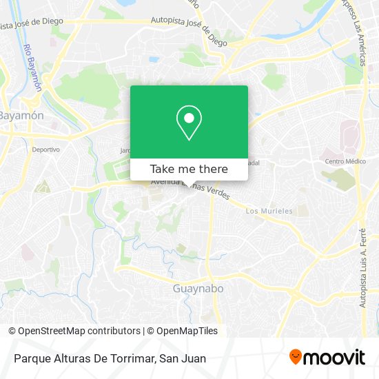 Parque Alturas De Torrimar map