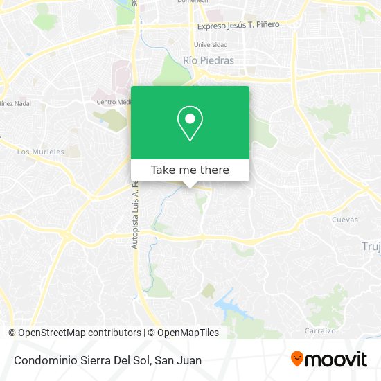 Condominio Sierra Del Sol map