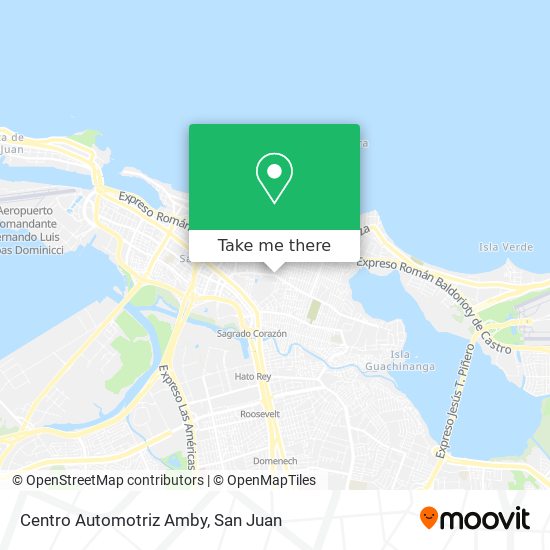 Centro Automotriz Amby map