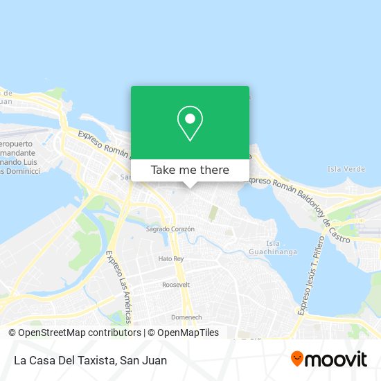 La Casa Del Taxista map