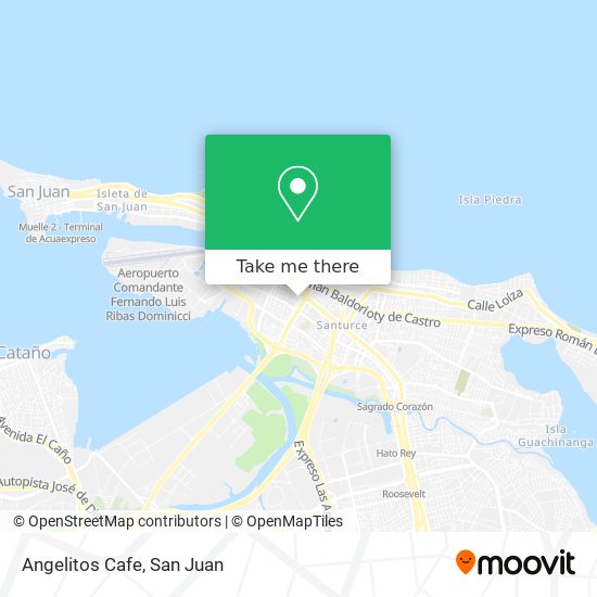 Angelitos Cafe map