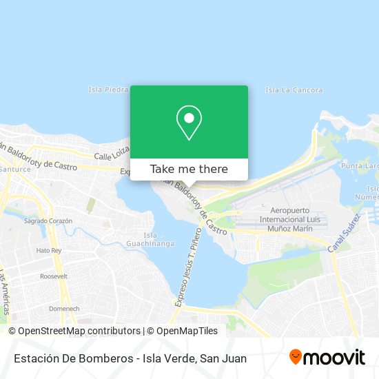 Estación De Bomberos - Isla Verde map