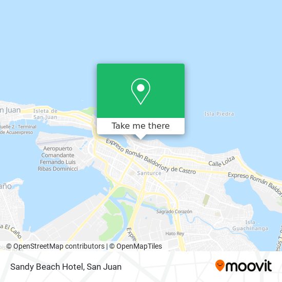 Sandy Beach Hotel map