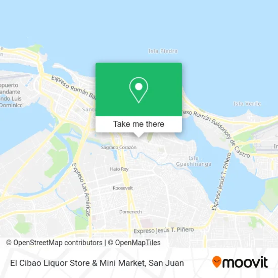 El Cibao Liquor Store & Mini Market map