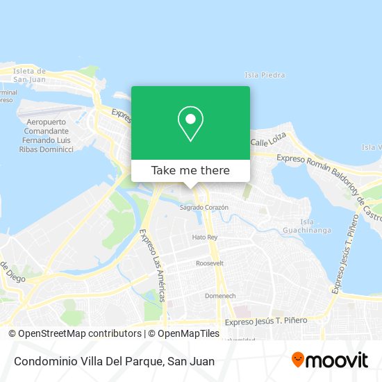 Mapa de Condominio Villa Del Parque