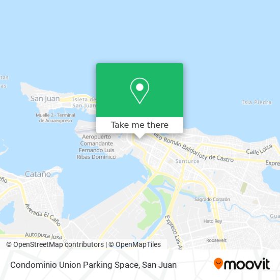 Condominio Union Parking Space map
