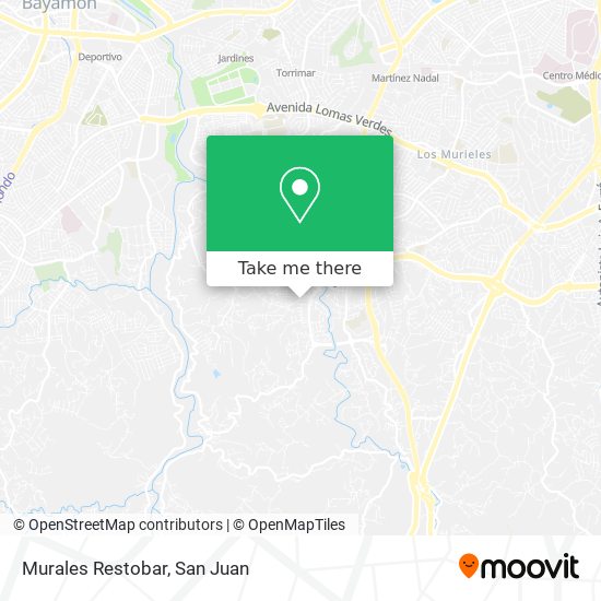 Murales Restobar map