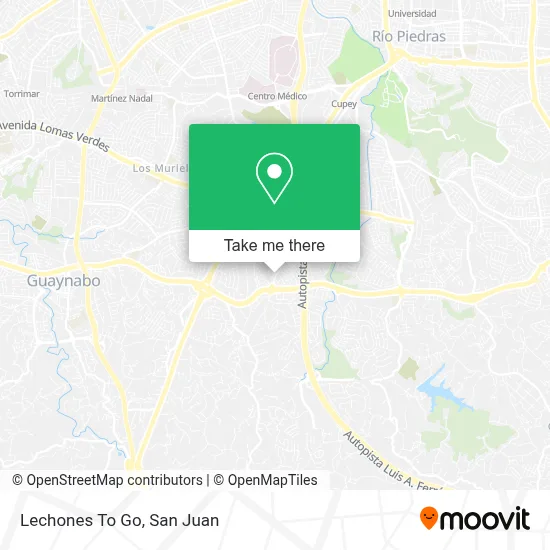 Lechones To Go map
