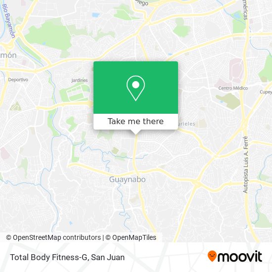 Total Body Fitness-G map