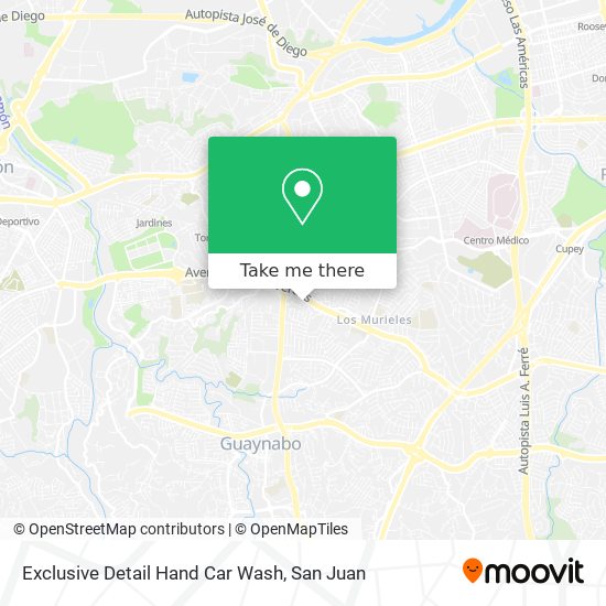 Exclusive Detail Hand Car Wash map