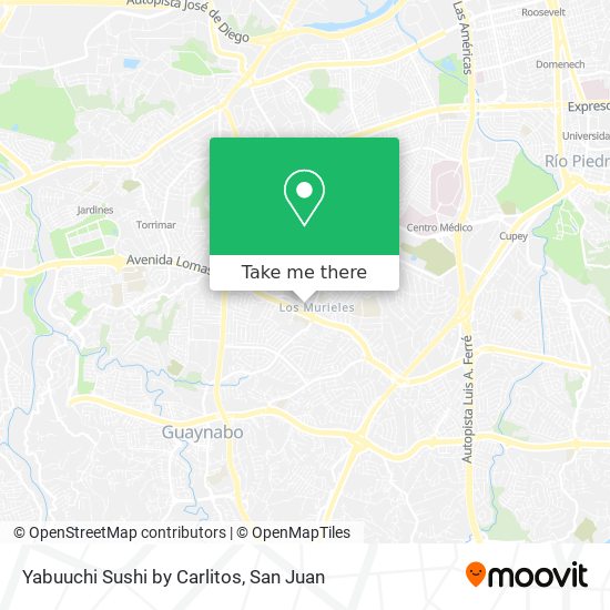 Yabuuchi Sushi by Carlitos map
