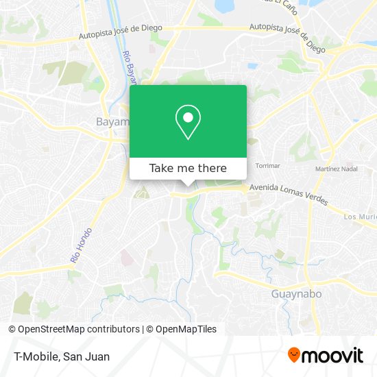 T-Mobile map