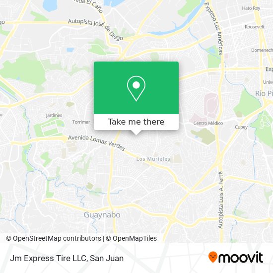 Jm Express Tire LLC map