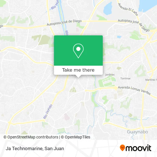 Mapa de Ja Technomarine