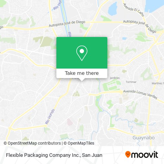Flexible Packaging Company Inc. map