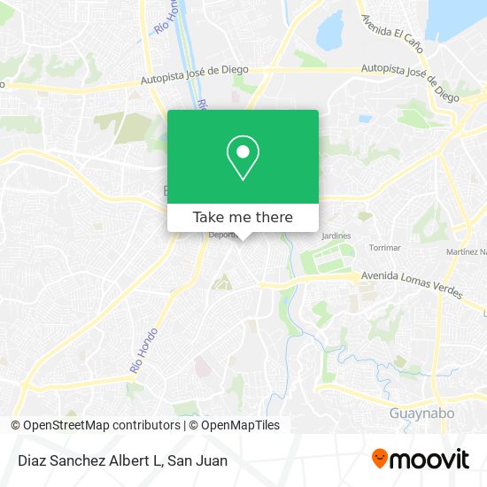 Diaz Sanchez Albert L map