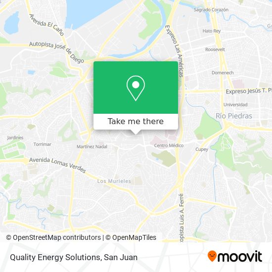 Quality Energy Solutions map