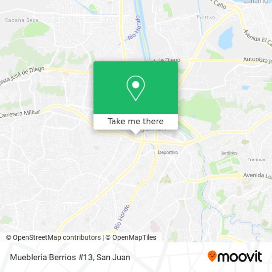Mapa de Muebleria Berrios #13