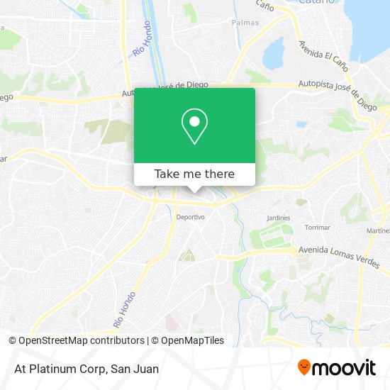 At Platinum Corp map