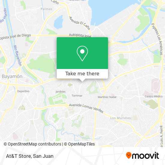 At&T Store map