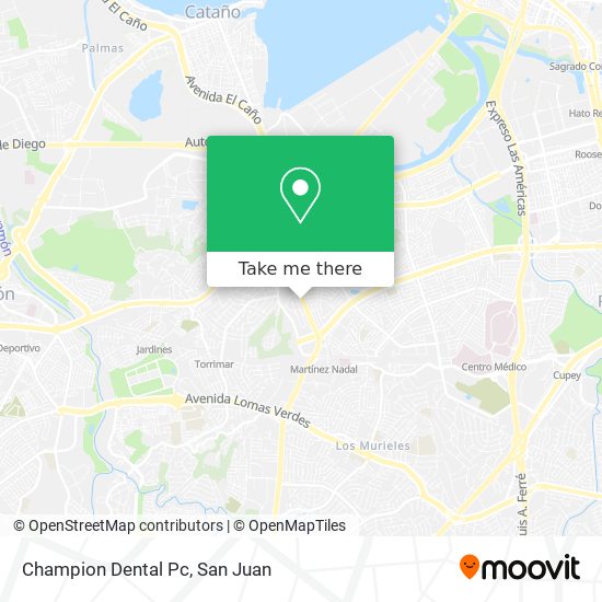 Champion Dental Pc map