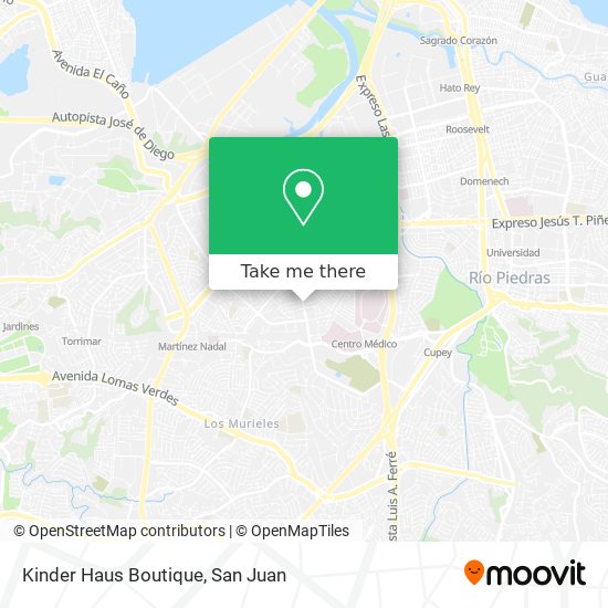 Mapa de Kinder Haus Boutique