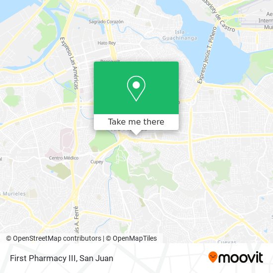 First Pharmacy III map