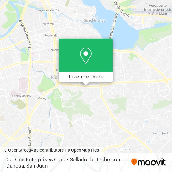 Cal One Enterprises Corp.- Sellado de Techo con Danosa map