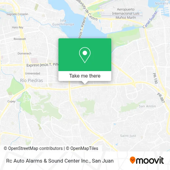 Rc Auto Alarms & Sound Center Inc. map