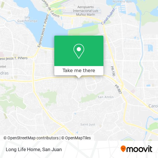 Long Life Home map