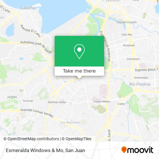 Mapa de Esmeralda Windows & Mo