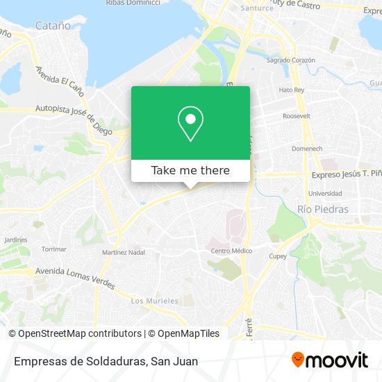 Empresas de Soldaduras map