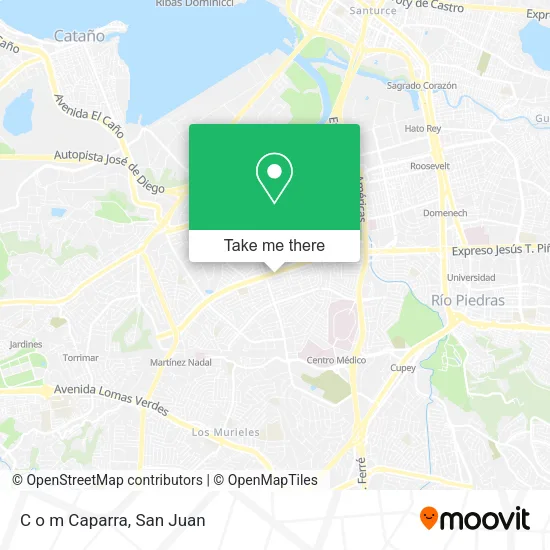 Mapa de C o m Caparra