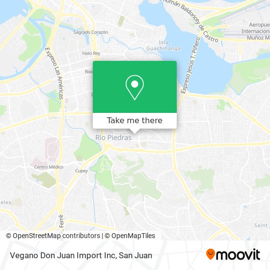 Vegano Don Juan Import Inc map