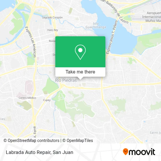 Mapa de Labrada Auto Repair