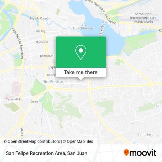 San Felipe Recreation Area map