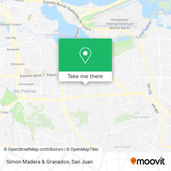 Simon Madera & Granados map