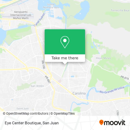 Eye Center Boutique map