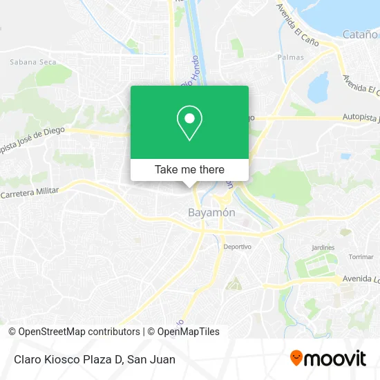 Claro Kiosco Plaza D map