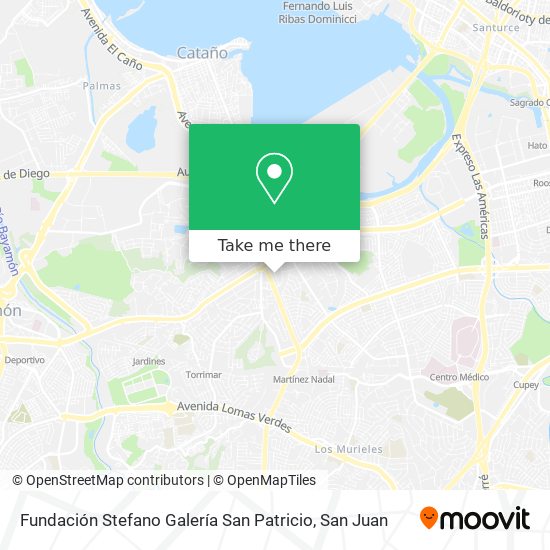 Fundación Stefano Galería San Patricio map