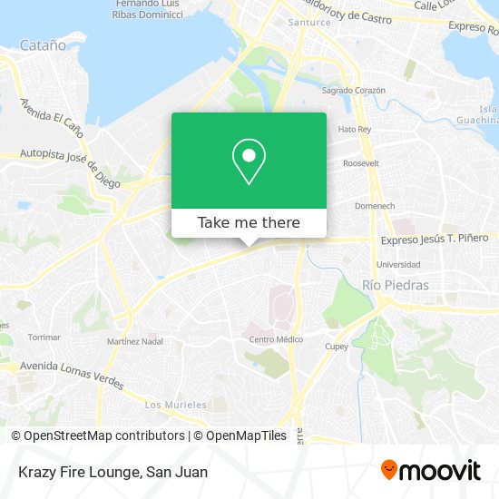 Krazy Fire Lounge map