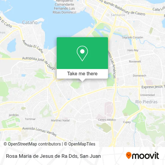 Rosa Maria de Jesus de Ra Dds map